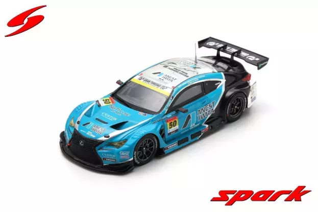 Spark Lexus Rc F Gt3 Team Anest Iwata Racing N 50 Gt300 Class Super Gt 2023 I.o.fraga Y.furutani M.koyama 1:43 SGT081