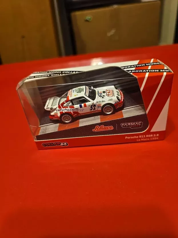Schuco Porsche 911 Carrera Rsr N 52 Winner Gt2 Class 24h Le Mans 1994 D.dupuy J.pareja C.palau 1:64 T64S-003-94LM