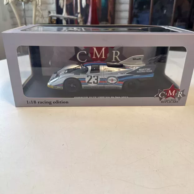 CMR Porsche 917k 4.9l Team Martini Racing N 23 1000km Spa 1971 Helmut Marko Gijs Van Lennep 1:18 CMR133
