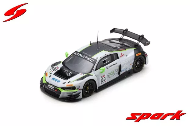 Spark Audi R8 Lms Gt3 Evo Ii Team Audi Sport Sainteloc N 26 3rd Silver Cup 24h Spa 2023 E.bastard P.evrad G.demoustier A.doquin 1:43 SB717