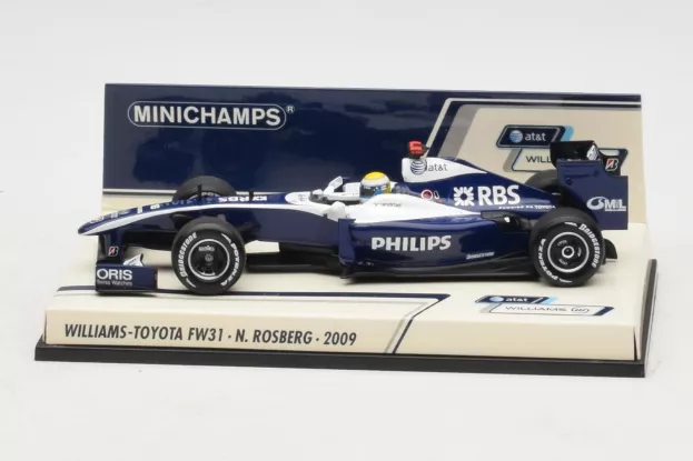 Minichamps Williams F1 Fw31 Toyota N 16 Season 2009 N.rosberg 1:43 400090016