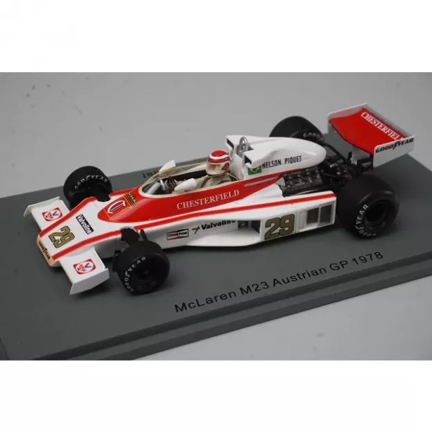 Spark Mclaren F1 M23 N 29 Austrian Gp 1978 N.piquet 1:43 S5747
