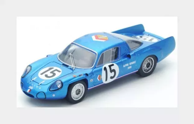 Spark Renault Alpine A211 N 15 1000km De Paris 1967 M.bianchi H.grandsire 1:43 SF113