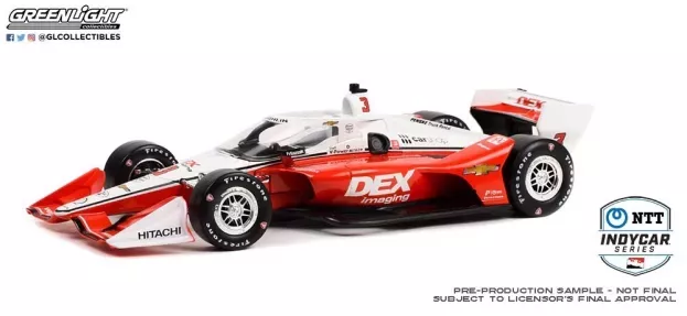 Greenlight Chevrolet Team Penske Dex Imaging N 3 Indianapolis Indy 500 Indycar Series 2021 S.mclaughlin 1:18 11137