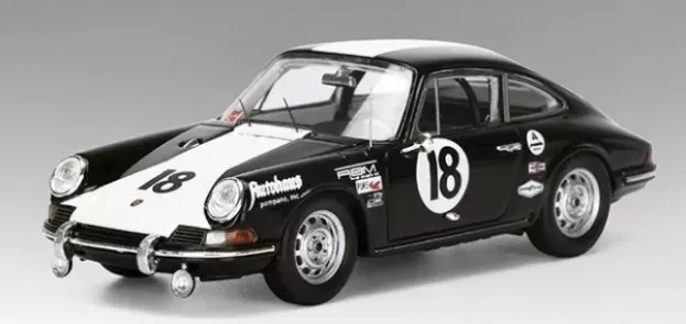 Truescale Porsche 911 N 18 Winner Class 24h Daytona 1966 1st Porsche 911 To Win A Road Race In The World 1:43 TSM144350