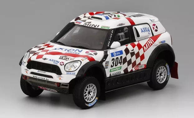 Truescale Mini Cooper Countryman S All4 Racing N 304 Axion Rally Dakar 2016 1:43 TSM430234