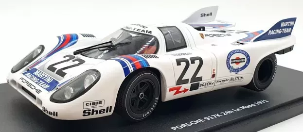 CMR Porsche 917k 4.9l Team Martini Racing N 22 Winner 24h Le Mans 1971 Helmut Marko Gijs Van Lennep 1:18 CMR135