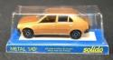 Vintage Solido France 1/43 Scale Renault 14 - Gold - Diecast Model Car #1309 MIB