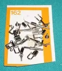 1932 Alfa Romeo Touring Gran Sport Pocher 1/8 K73 Bag #162 Brackets Etc.