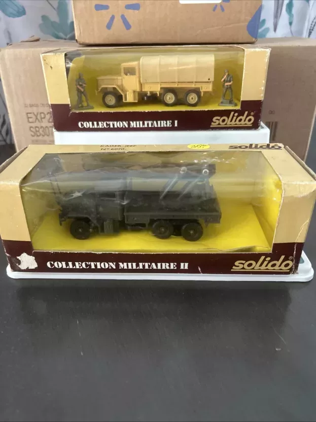 Solido Jeep Kaiser Jeep 6x6 Grue 1:55 6070