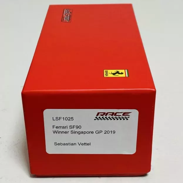Looksmart Ferrari F1 Sf90 Team Scuderia Ferrari Mission Winnow N 5 Winner Singapore Gp 2019 S.vettel 1:43 LSF1025