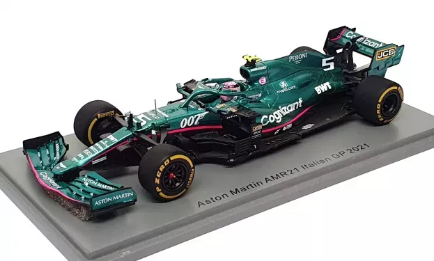 Spark Aston Martin F1 Amr21 Mercedes M12 Eq Power+ Team Cognizant Formula One N 5 Italy Gp 2021 Sebastian Vettel 1:43 S7692