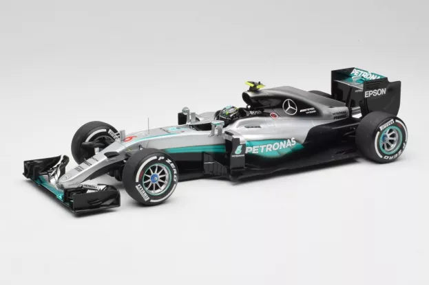 Minichamps Mercedes F1 W07 Hybrid Amg Petronas N 6 Winner Australian Gp Nico Rosberg 2016 World Champion 1:18 110160006