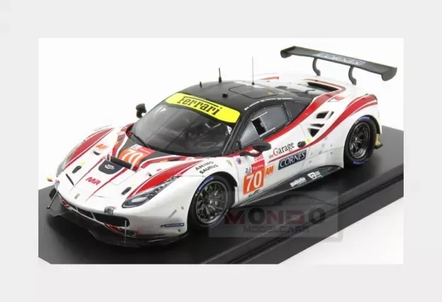 Looksmart Ferrari 488 Gte Evo 3.9l Turbo V8 Team Mr Racing N 70 24h Le Mans 2019 O.beretta E.cheever Iii M.ishikawa 1:43 LSLM099