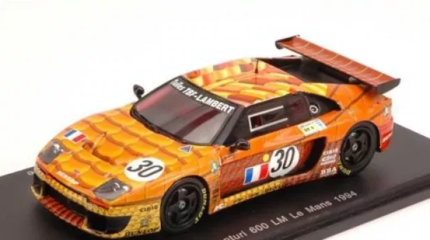 Spark Venturi 600lm 3.0l Turbo V6 Team Bba Competition 24h Le Mans 1994 J.l.m.laribiere B.chauvin H.poulain 1:43 S2278