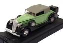 Solido 1/43 Scale 4037 - 1937 Packard Super Eight - Green/Black/Grey