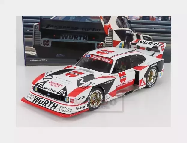 Werk83 Ford Capri Gr.5 Würth N 2 Drm Champion 1981 Klaus Ludwig 1:18 W1804001