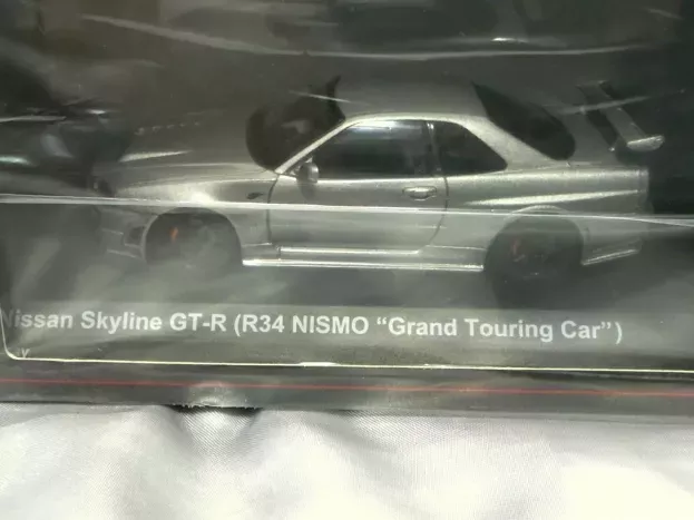 Kyosho Nissan Skyline Gt-r r34 Nismo Grand Touring Car 2007 1:43 KSR43106GR