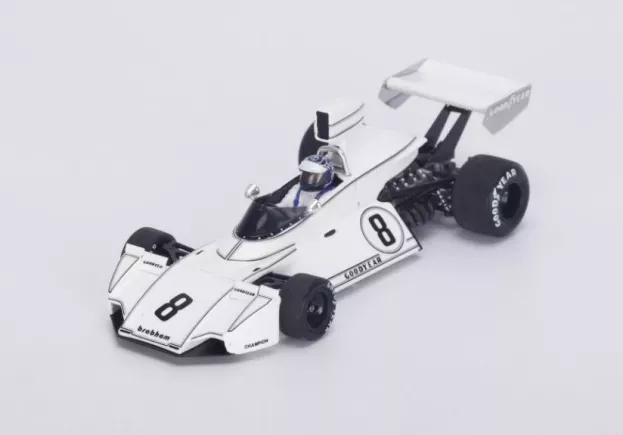Spark Brabham F1 Bt44 N 8 Sweden Gp 1974 Rikky Von Opel 1:43 S4786