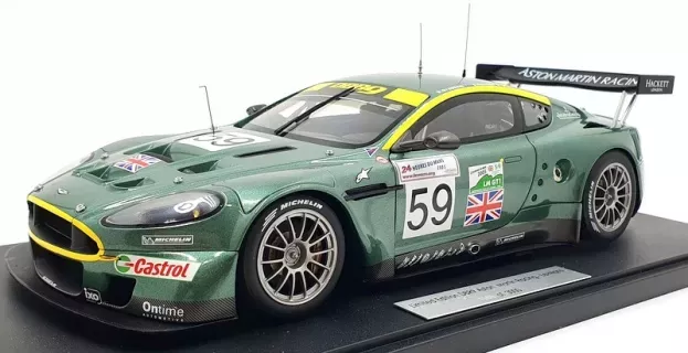 Autoart Aston Martin Dbr9 6.0l V12 Team Aston Martin Racing N 59 24h Le Mans 2005 D.brabham S.sarrazin D.turner 1:18 80507A