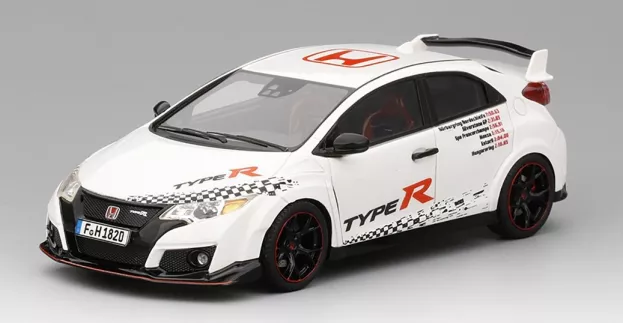 Truescale Honda Civic Type R N 0 Five European Drive Record 2016 1:43 TSM430243