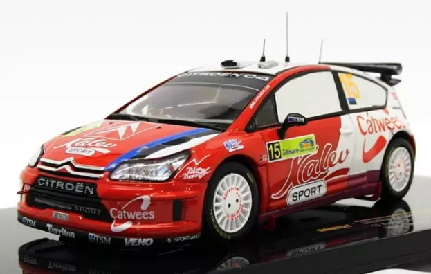 IXO Models Citroen C4 Wrc N 15 Rally Greece 2008 K.sikk 1:43 RAM327