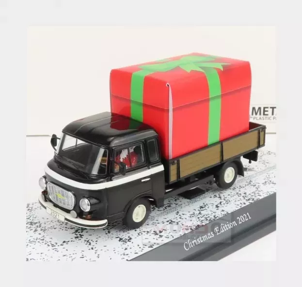 Schuco Barkas B1000 1965 Christmas Edition 2021 Con Babbo Natale With Figure Santa Claus 1:43 450367400
