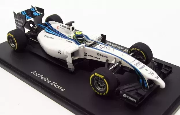 Spark Williams F1 Fw36 Mercedes Team Martini N 19 Abu Dhabi Gp 2014 F.massa 1:43 S3143