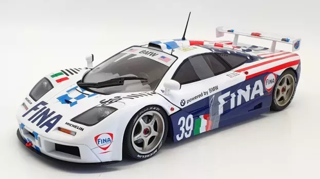 Solido Mclaren F1 Gtr 6.1l V12 Fina Team Bigazzi Srl N 39 24h Le Mans 1996 Danny Sullivan Johnny Cecotto Nelson Piquet 1:18 1804103