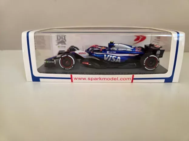 Spark Racing Bulls F1 Vcarb-01 Team Visa Cash App N 22 Saudi Arabia Gp 2024 Yuki Tsunoda 1:43 S9522