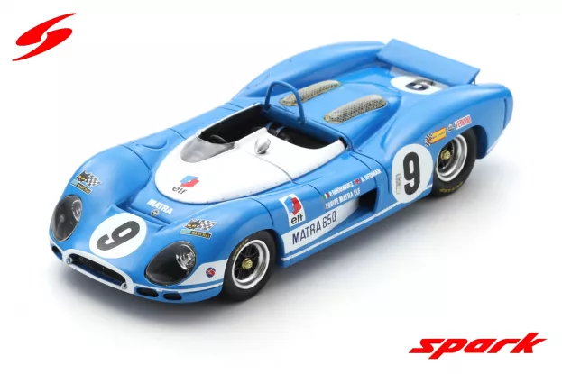 Spark Matra Simca Ms630-650 N 9 2nd 1000km Paris 1969 Pedro Rodriguez B.redman 1:43 SF281