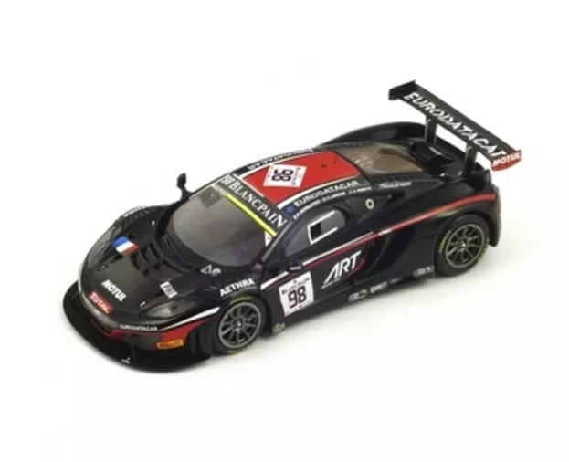 Spark Mclaren Mp4-12c Team Art Grand Prix N 98 24h Spa 2014 G.demoustier N.lapierre A.parente 1:43 SB095