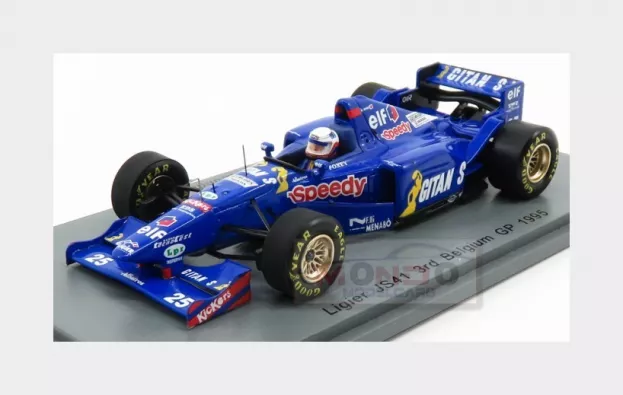 Spark Ligier F1 Js41 N 25 3rd Belgium Gp 1995 Martin Brundle 1:43 S7408