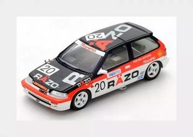Spark Honda Civic Ef3 N 20 1st Gr. C Macau Guia Race 1989 Tomohiko Tsutsumi 1:43 SA125