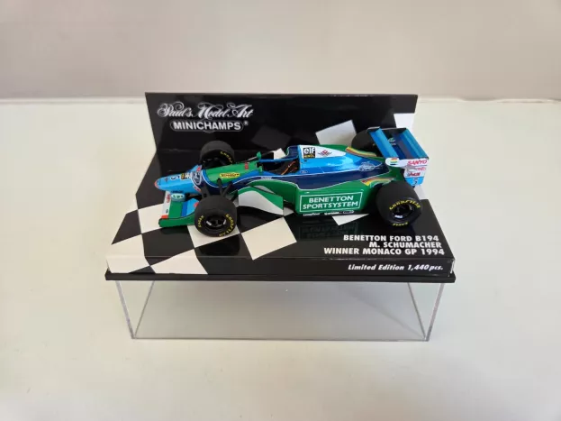 Minichamps Benetton F1 194b Ford N 5 M.schumacher 1994 M.schumacher 1:43 400940005