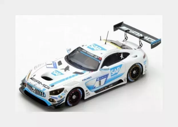 Spark Mercedes Gt3 Team Black Falcon N 1 5th 24h Nurburgring 2017 M.engel A.christodoulou Y.buurman M.metzger 1:43 SG314