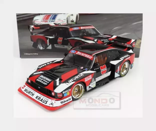 Werk83 Ford Capri Turbo Gr.5 Zakspeed N 1 Drm 1980 Klaus Ludwig 1:18 W1804004