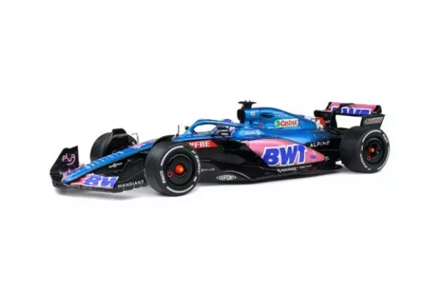 Solido Alpine F1 A522 Team Alpine Bwt N 14 Monaco Gp 2022 Fernando Alonso 1:18 1808803