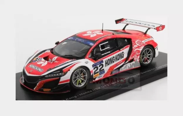 Spark Honda Nsx Gt3 Team Hong Kong N 22 Fia Motorsport Games Gt Cup Vallelunga 2019 P.ip M.lee 1:43 S6313