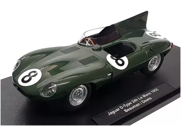 CMR Jaguar D-type Jaguar Cars Ltd Team N 8 24h Le Mans 1955 Don Beauman Norman Dewis 1:18 CMR195