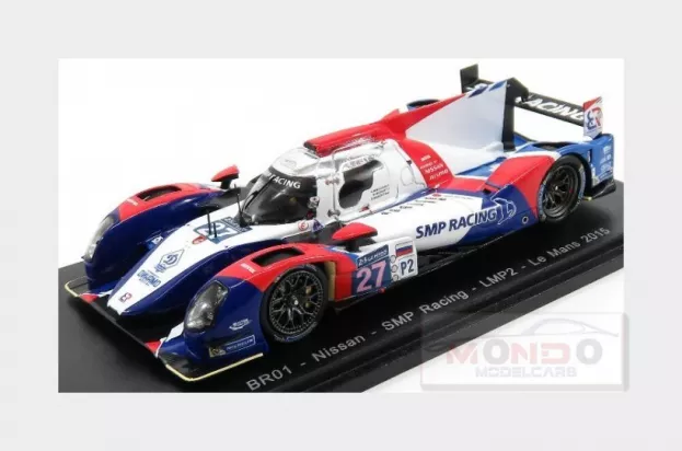 Spark Nissan Br01 Team Smp Racing N 27 24h Le Mans 2015 M.mediani D.markozov N.minassian 1:43 S4644
