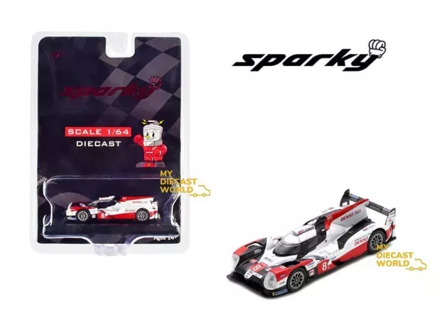 Spark Toyota Ts050 2.4l Hybrid Turbo V6 Team Toyota Gazoo Racing N 8 Winner 24h Le Mans 2020 S.buemi B.hartley K.nakajima 1:64 Y220