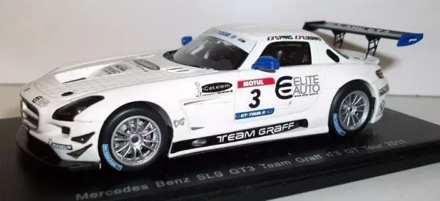 Spark Mercedes Sls Gt3 Team Graff N 3 Gt Tour 2011 O.panis E.debard 1:43 SF021