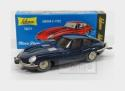 1:40 SCHUCO Jaguar E-Type Coupe 1963 Carica A Molla Blue 450195500 Model