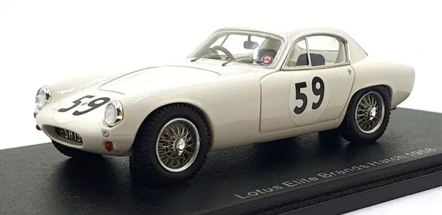 Spark Lotus Elite N 59 National Brands Hatch 1958 J.clark 1:43 S8215