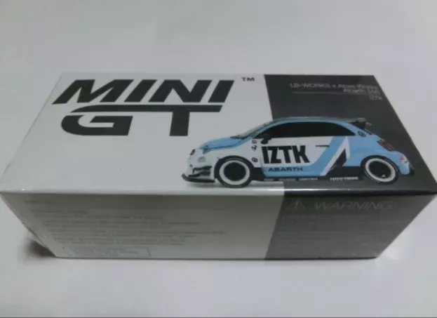 Mini GT Fiat 500 Abarth 595 Lb Works Abas Iztk 2024 1:64 MGT01051-L