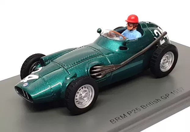 Spark Brm F1 P25 N 24 English Gp 1957 J.fairman 1:43 S5724
