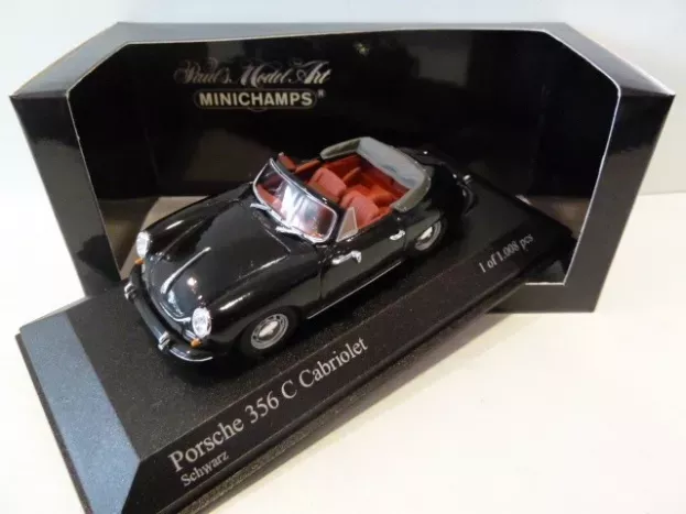 Minichamps Porsche 356c Cabriolet 1965 1:43 430062335