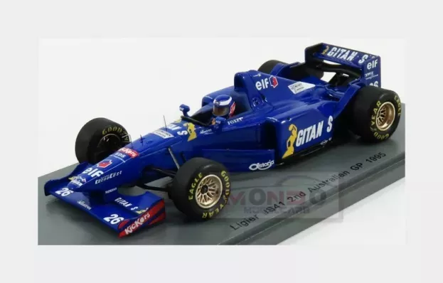 Spark Ligier F1 Js41 N 26 2nd Australian Gp 1995 O.panis 1:43 S7407