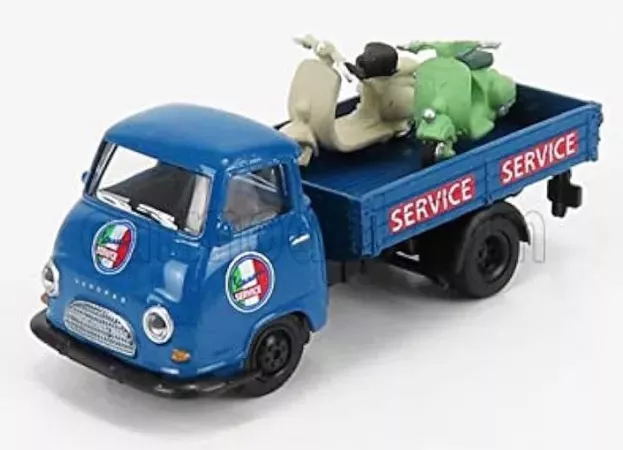 Schuco Hanomag Truck Kurier With 2x Piaggio Vespa Service 1951 1:87 452661400
